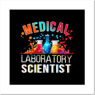 Lab Technologist Science Geek Medical Laboratory Scientist Posters and Art